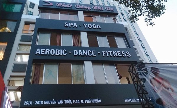 biển quảng cáo aerobic đẹp