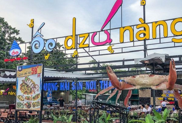 bảng hiệu quán ốc đẹp