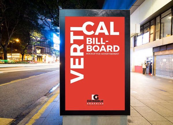 biển quảng cáo dọc