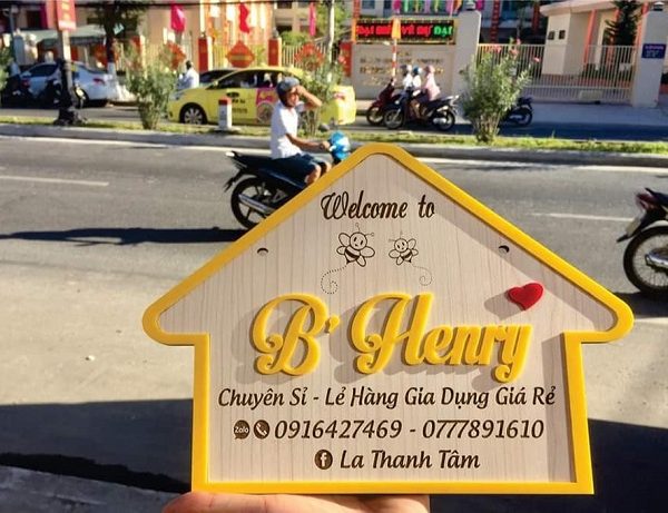 45+ Mẫu Bảng Hiệu Nhỏ Đẹp – Độc Đáo – Tinh Tế biển quảng cáo nhỏ đẹp 02