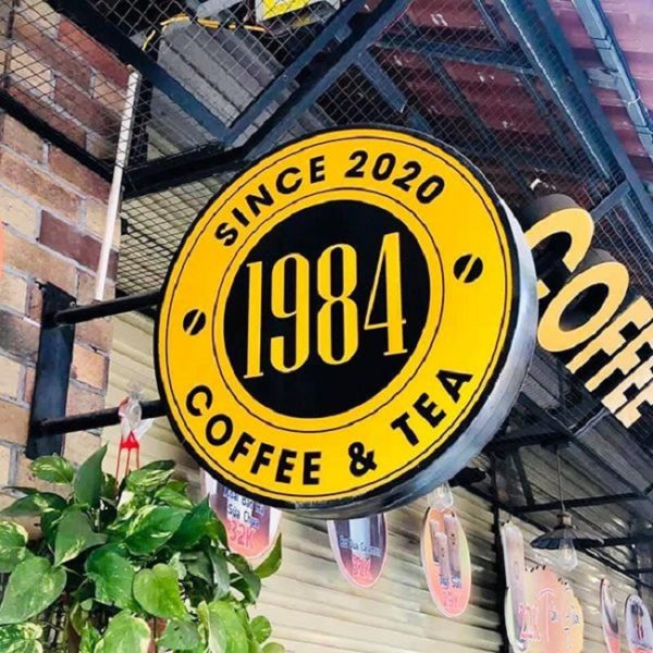 biển vẫy cà phe đẹp