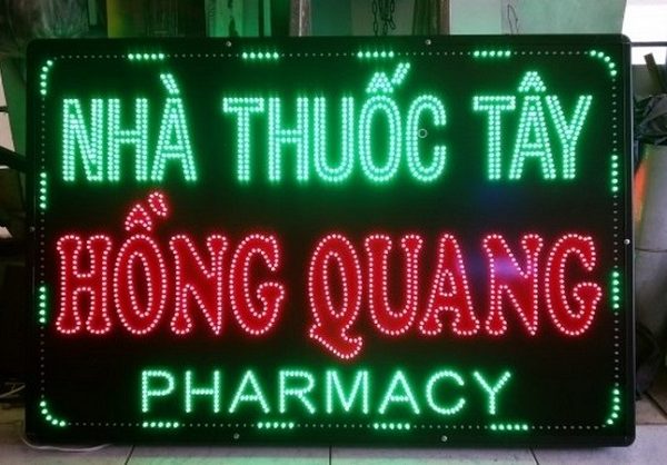 biển vẫy quầy thuốc tây đẹp