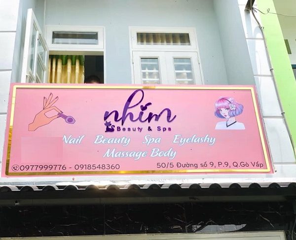 30+ bảng hiệu màu Hồng dễ thương dành cho phái nữ Chất liệu biển hiệu màu hồng