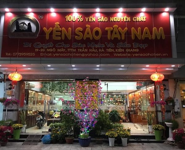 chất liệu làm biển yến sào
