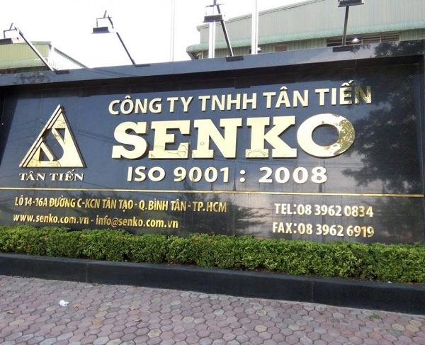 Bảng Hiệu Đá Hoa Cương Gắn Chữ Inox Đẹp, Sang Trọng mẫu bảng hiệu biển đá hoa cương