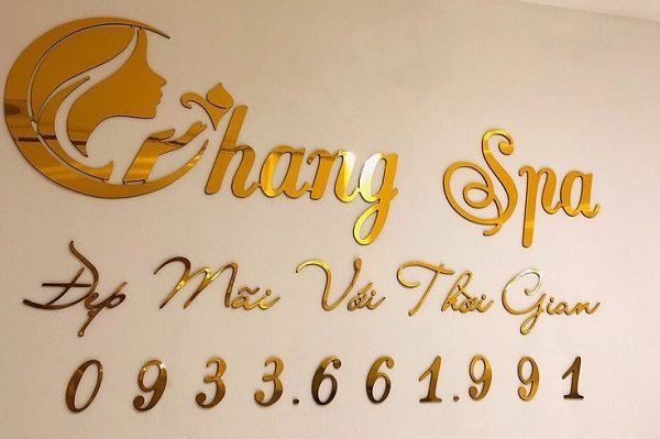 Chữ nỗi inox dán tường