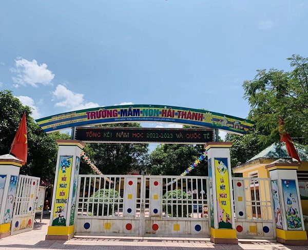 TOP 30+ Mẫu Bảng Hiệu Mầm Non Đẹp, Dễ Thương cổng trường mầm non