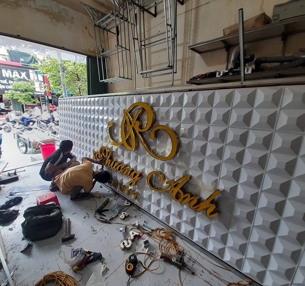 Công ty làm logo bảng hiệu uy tín, chất lượng