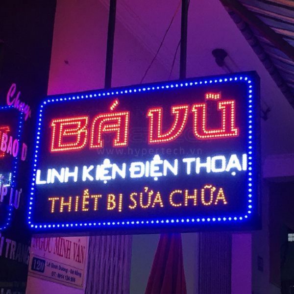 Biển hộp đèn phụ kiện điện thoại