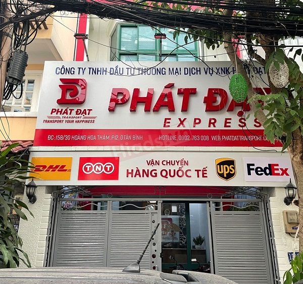 Trang chủ làm bảng hiệu công ty ở Bình Thạnh