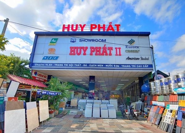 làm bảng hiệu vật liệu xây dựng