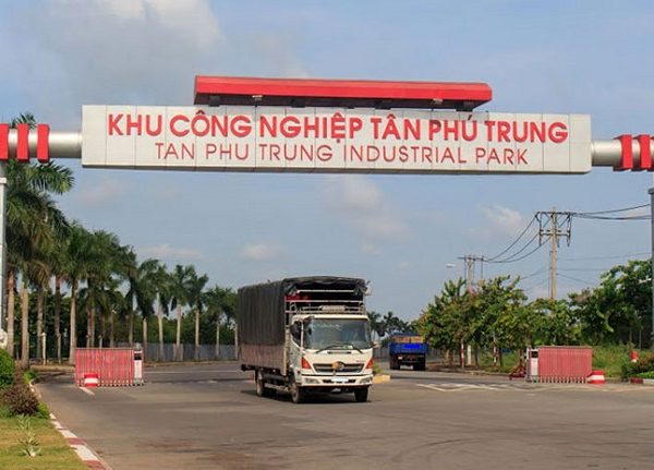 bảng hiệu Khu công nghiệp