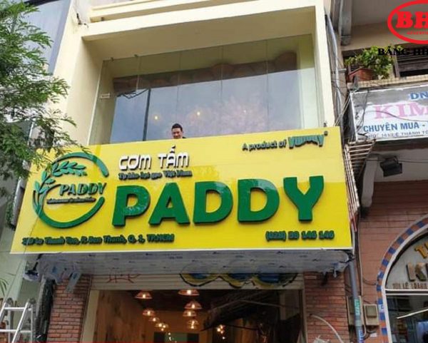 Đơn vị làm bảng hiệu Alu chữ nỗi đẹp, giá rẻ uy tín TPHCM