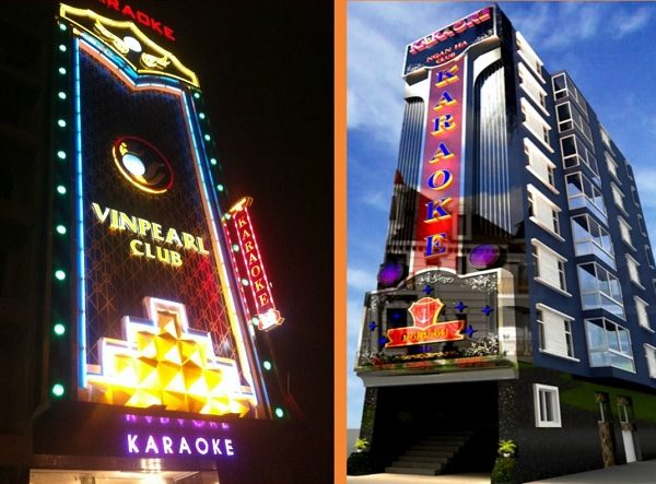 Làm biển hiệu quán karaoke