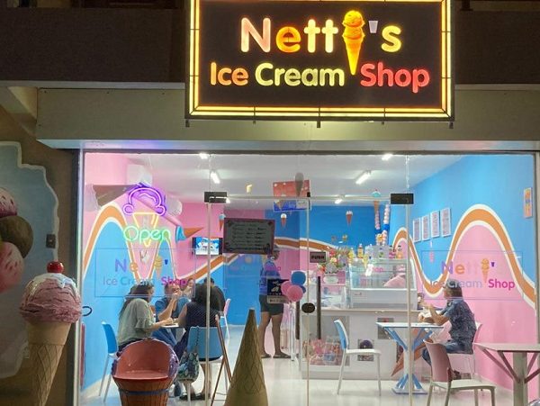 bảng hiệu kem tươi đẹp, độc đáo