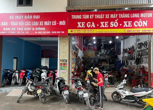 biển hiệu sửa xe máy đẹp