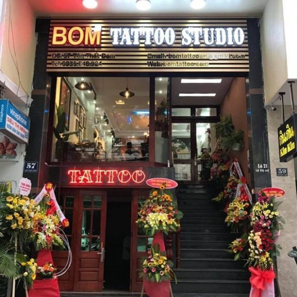 Bảng Hiệu Tattoo, Xăm Hình Nghệ Thuật mẫu bảng hiệu tiệm xăm đẹp