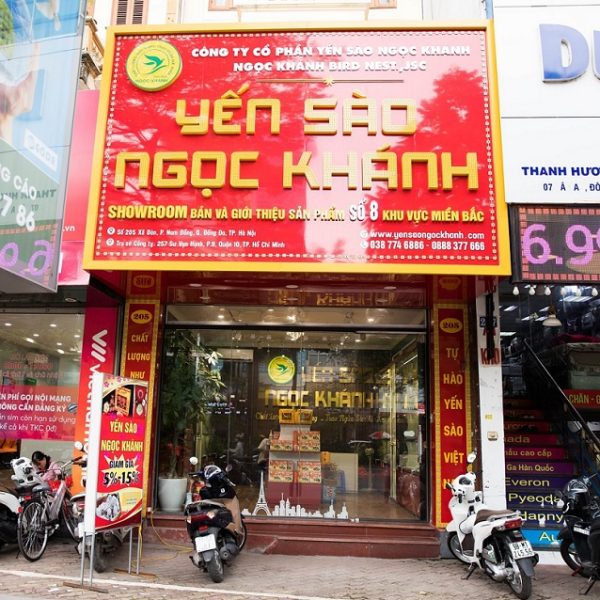 mẫu bảng hiệu yến sào đẹp