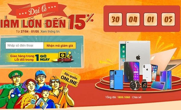 banner giảm giá đẹp