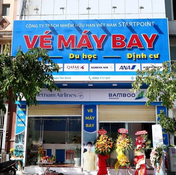 25+ Mẫu Bảng Hiệu Phòng Bán Vé Máy Bay Chuyên Nghiệp Bảng hiệu bán vé máy bay