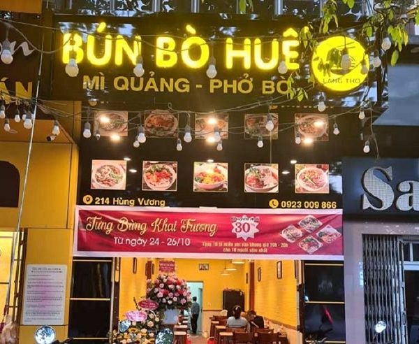 biển quảng cáo cửa hàng đẹp