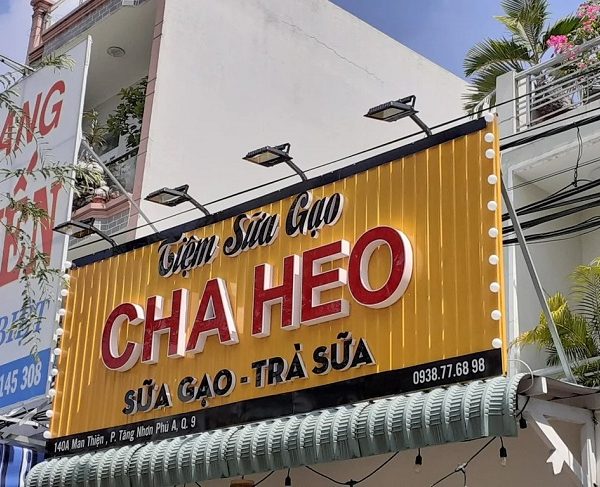 35+ Mẫu Bảng Hiệu Tôn Sóng Quảng Cáo Đẹp, Ấn Tượng biển hiệu bằng tôn quán ăn