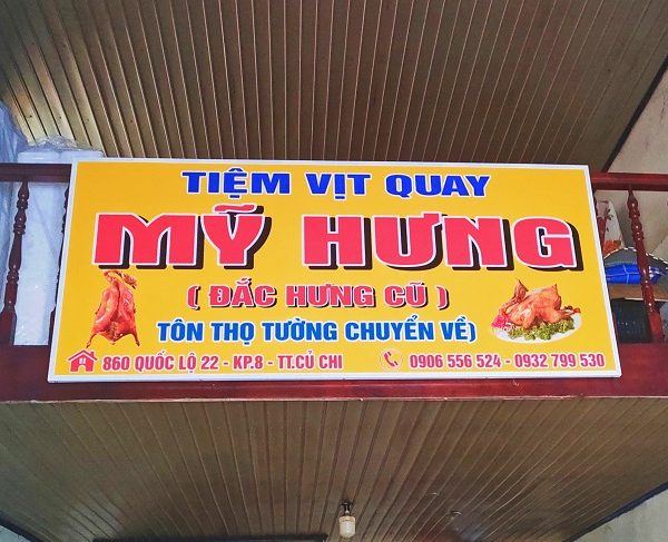 30+ Mẫu biển quảng cáo vịt quay đẹp, thu hút mọi ánh nhìn biển hiệu quảng cáo vịt quay đẹp