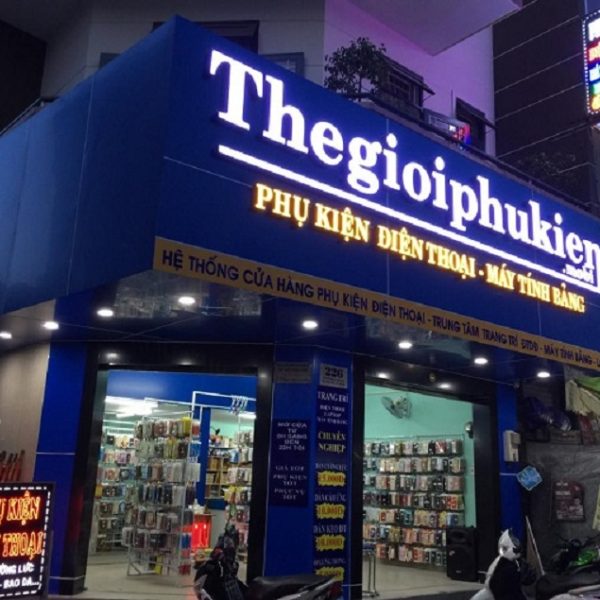 biển hiệu cửa hàng phụ kiện điện thoại