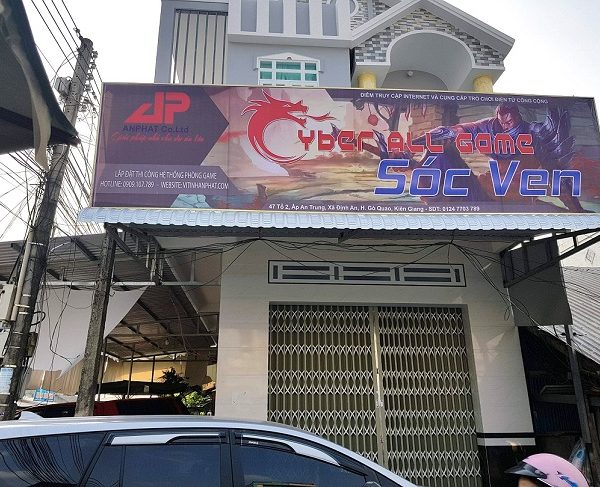 30+ Mẫu Biển Quảng Cáo Quán Nét Đẹp Thu Hút Game Thủ Bảng hiệu quán game