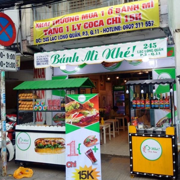 30+ Mẫu Biển Quảng Cáo Bánh Mì Đẹp, Ấn Tượng biển hiệu bánh mì bạt hiflex