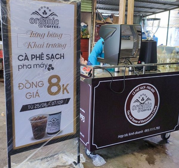 bảng hiệu cafe take away