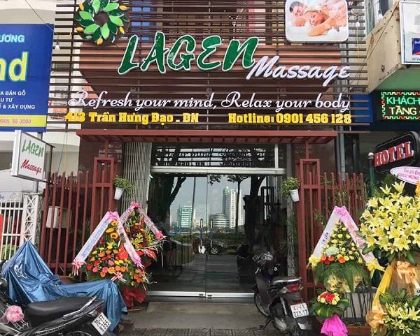 biển hiệu massage