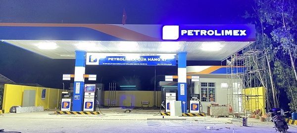 Thi công bảng hiệu quảng cáo petrolimex