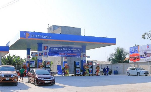 Thi công bảng hiệu xăng dầu petrolimex